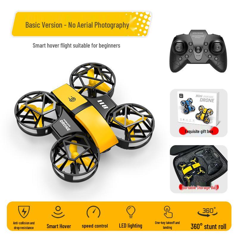 Mini Drone: Entry-Level HD Aerial Photography Remote Control Toy for Kids