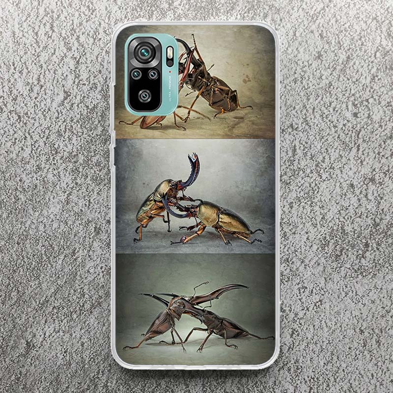 Bugs Bees Scientific Decomposition Print Soft Case for Xiaomi Redmi Note 14 13 14S 12S 11S Phone Shell 10 Pro Plus 11E 11T 12 11