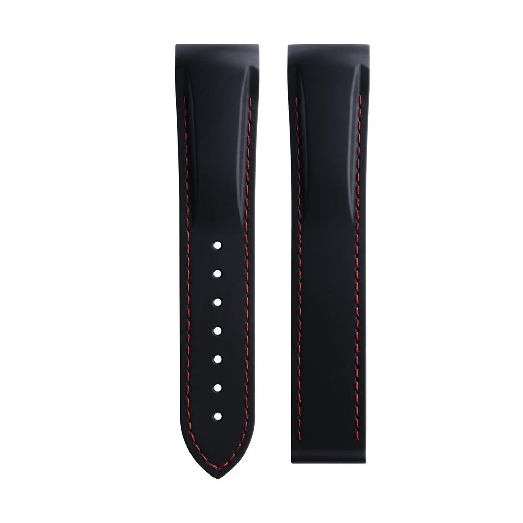 Fluororubber Rubber Watchband 19mm 20mm 21mm 22mm For Longines HydroConquest L3 GMT Pioneer Zulu Time Watch Band Bracelets