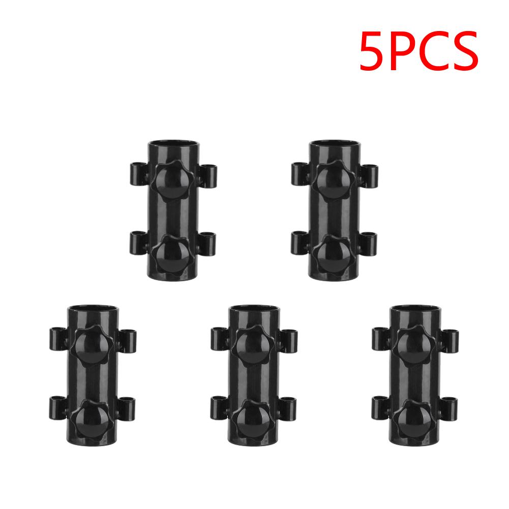 3-5PCS Canopy Rod Holder Adjustable Tent Awning Rod Bracket Stainless Steel Windproof Outdoor Hiking Fishing Tent Accessories