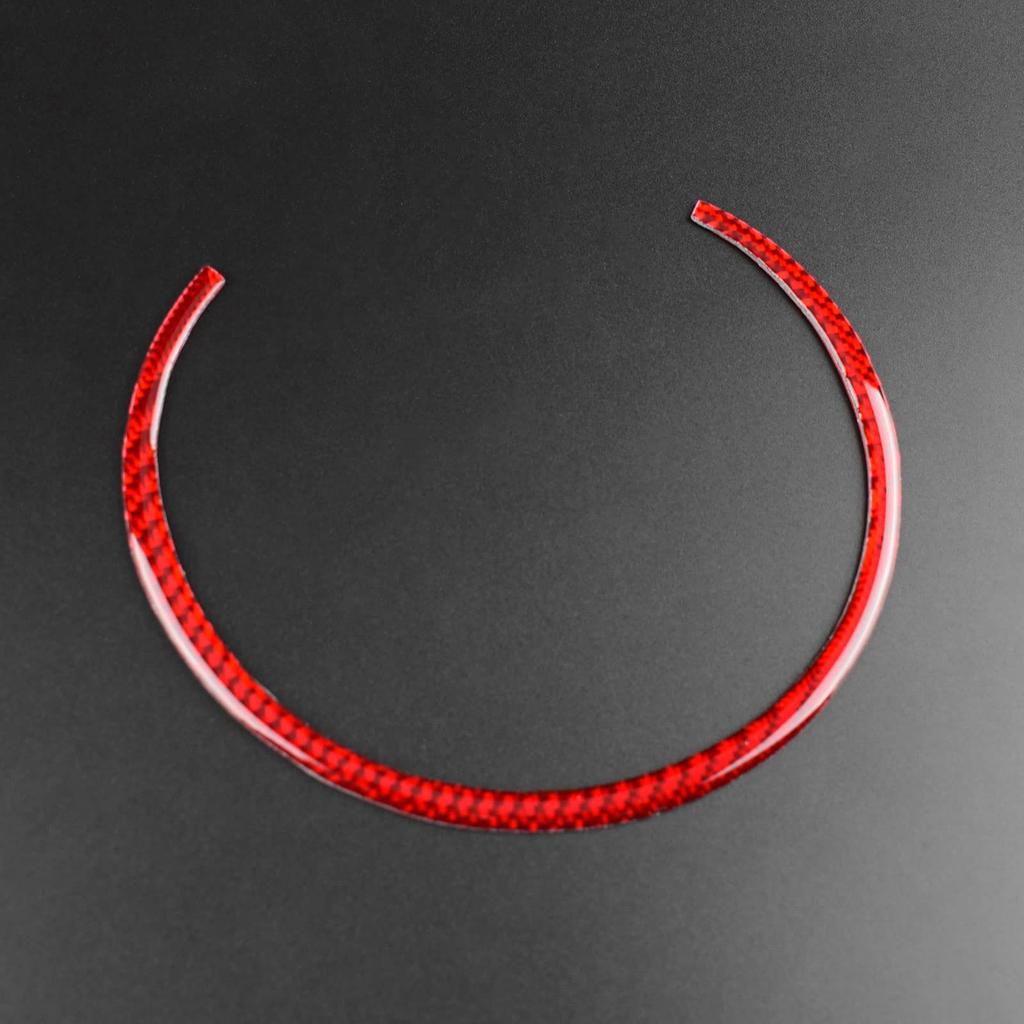 AIRSPEED Mini Mini Tachometer Speedometer Interior Trim Sticker Carbon Fiber Interior Parts Custom Dress