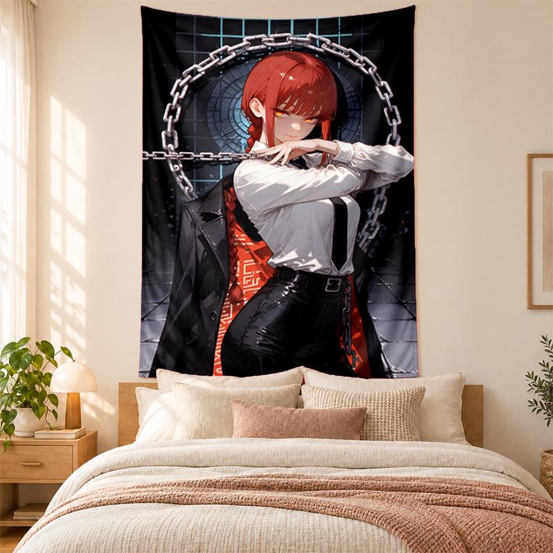 Chainsaw Man Tapestry Highquality for Decorating Living Room Bedroom Dorm Walls Ideal As Bedroom Wallart Orholiday Gift