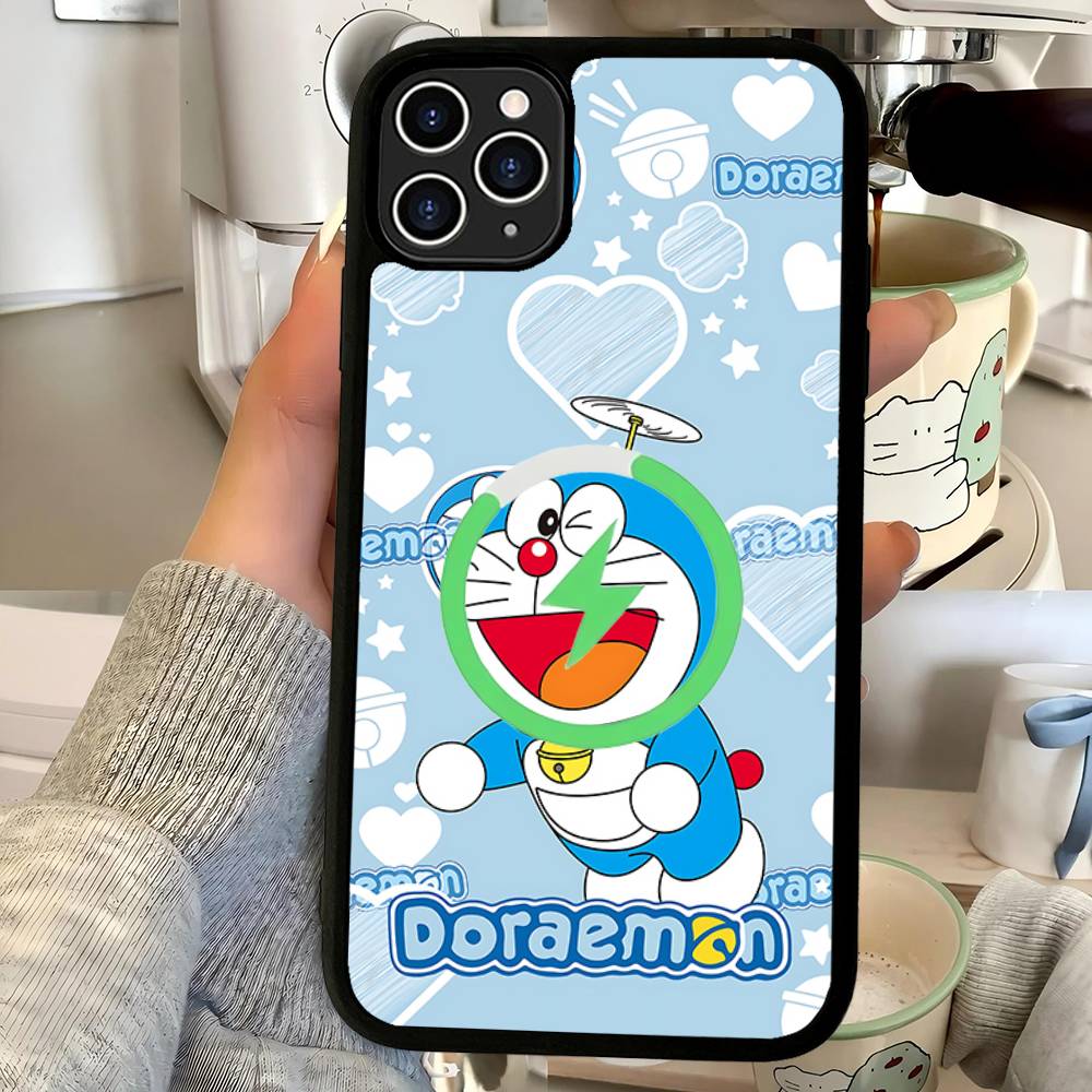 Cartoon D-Doraemons For Magsafe Magnetic Wireless For IPhone 16 15 14 13 12 11 17 Pro Max Plus Phone Case