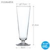 Toyo Sasaki Glass Crystal Stem Collection Beer Glass, Pilsner, 440ml, Juice Glass, Cup, DKC-12204
