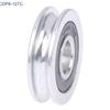 GORĄCY! 1 szt. 10*30*8mm Łożysko koła pasowego z rowkiem U z rowkowanym niestandardowym wklęsłym kołem prowadzącym do drutu o średnicy 5 mm/toru