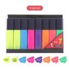 Highlighter Pens 4/6/8 Colors Color Key Light Drawing Note Taking Japanese Marker