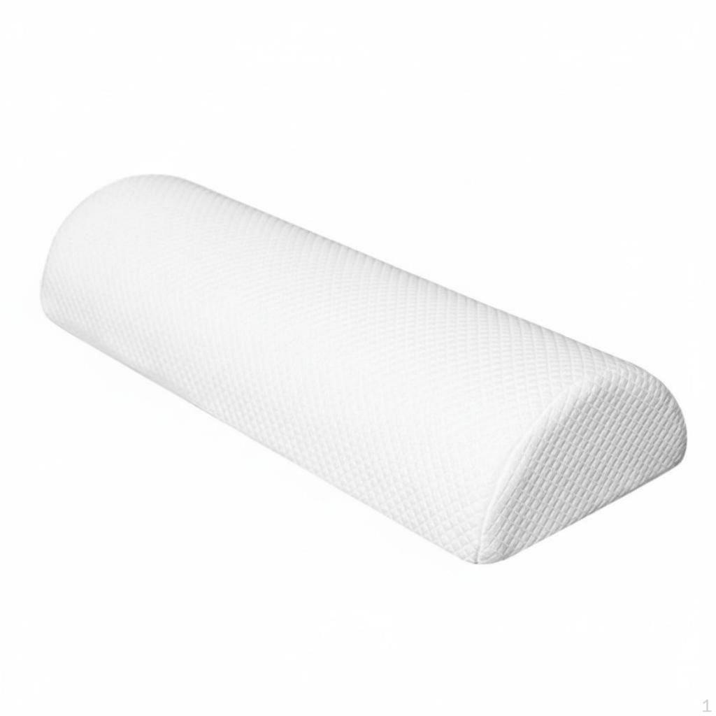 SemiCylindrical Bolster Pressure Relief Ergonomic Neck Pillow MultiFunctional Support