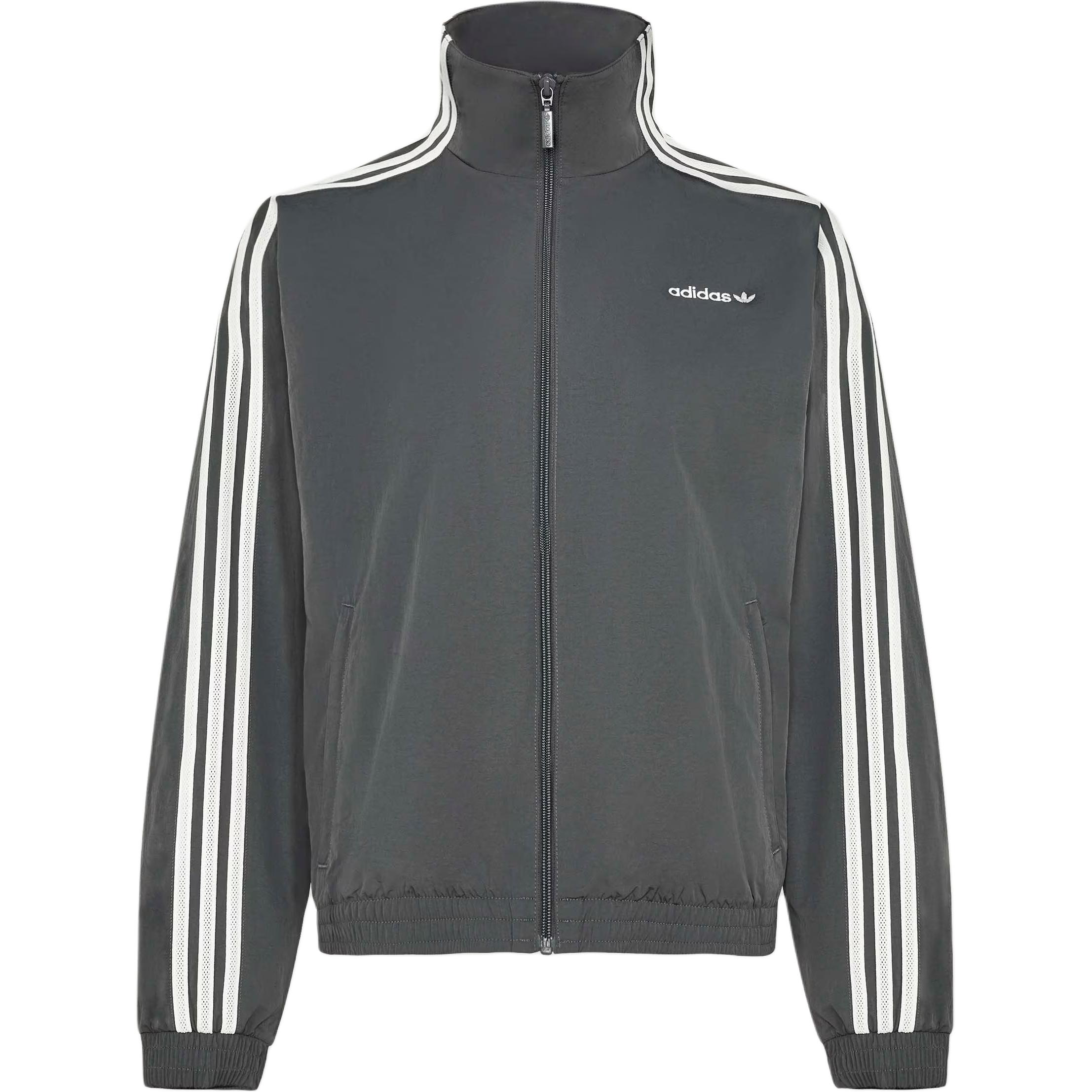 Adidas Originals Track Top Classic Sports Fashion Zip High Neck Jacket Women Jackets KX7979 2XS