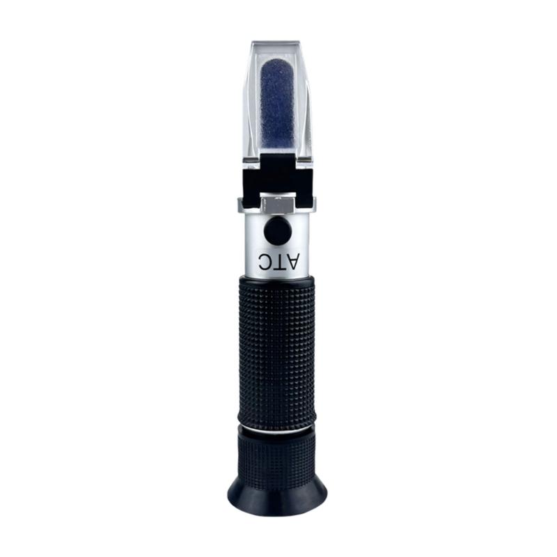 Portable Handheld Sugar Refractometer For Testing Drinks Fruit Juice Sugar Measurement And Density In Ocean Water