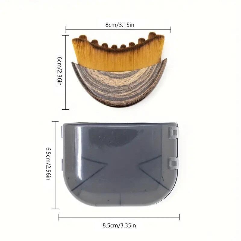 Lymphatic Contour Facial Massage Brush, Eye and Neck Care Brush