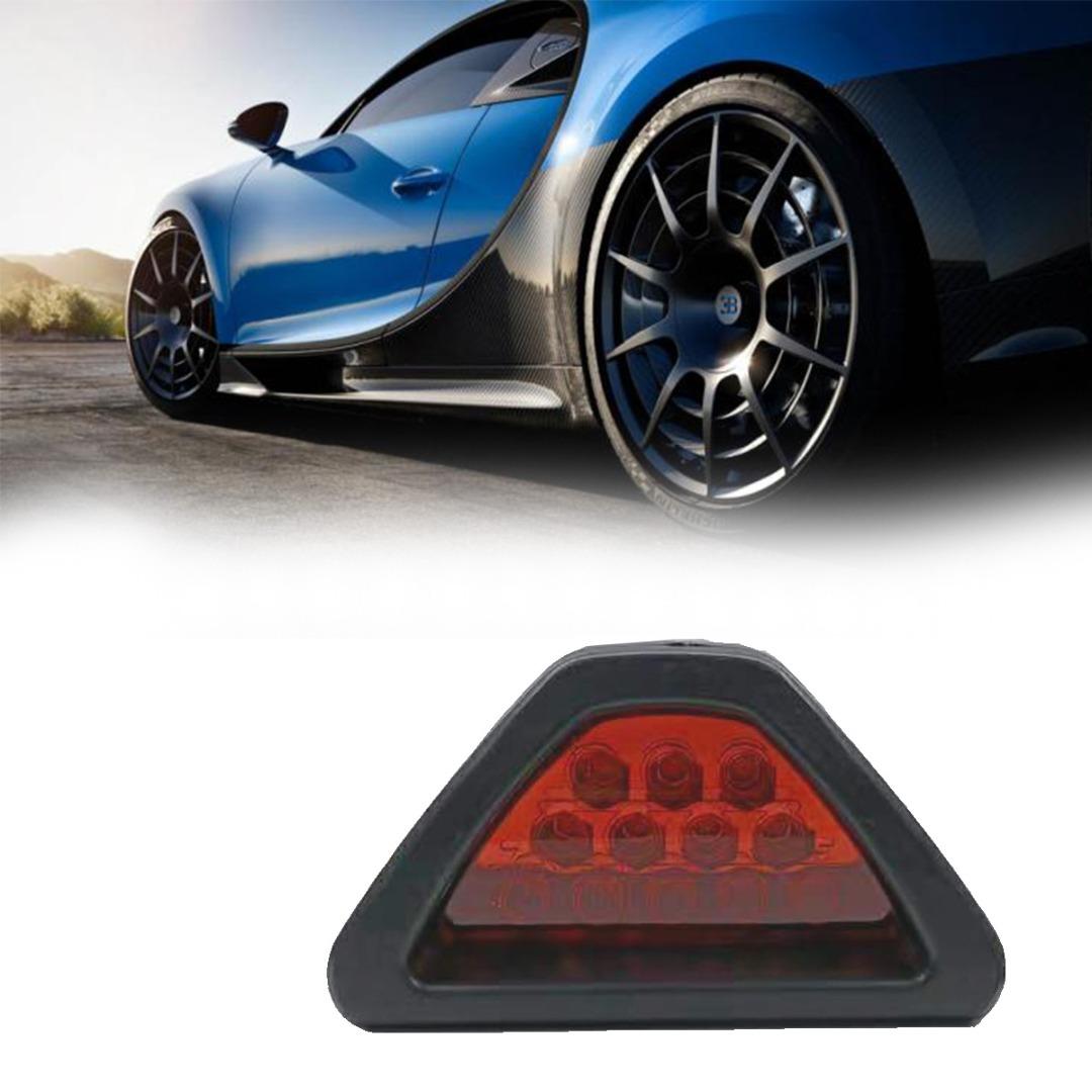 

Mayitr Универсальный 3rd F1 12 LED Strobe Задний бампер Задний тормоз Стоп-сигнал Красный противотуманный фонарь