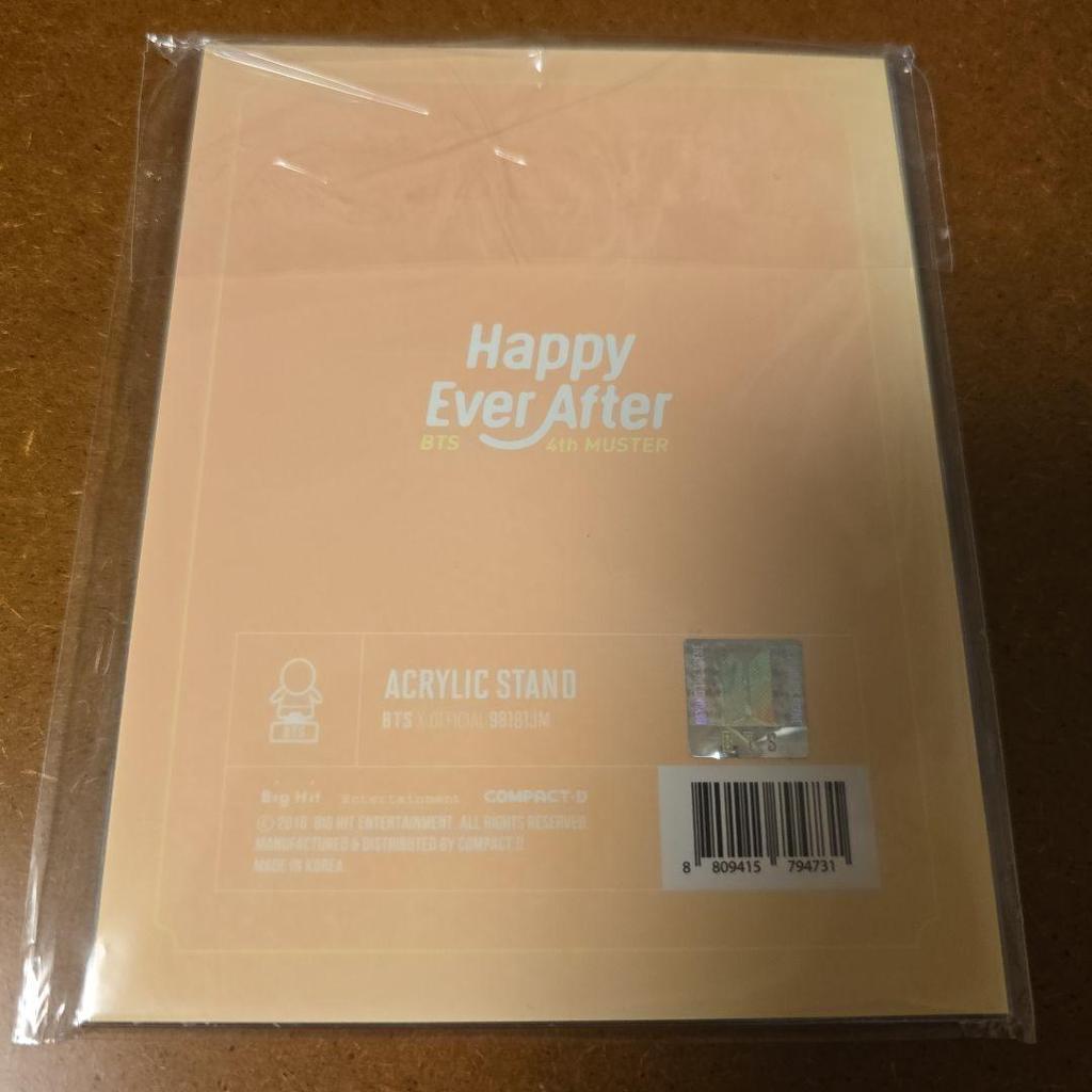 [USED] BTS Happy Ever After JIMIN Acrylic Stand