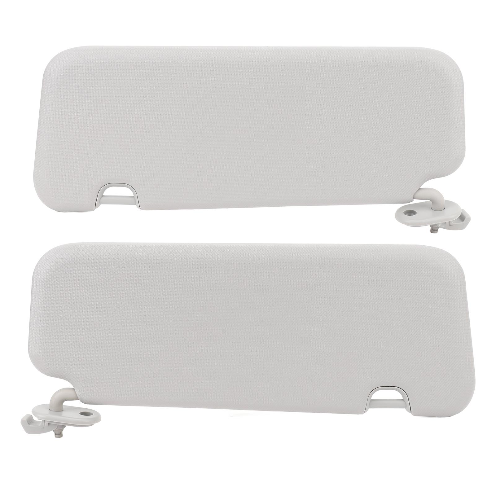 

Sun Visor With Makeup Mirror Grey Replacement Sun Visor Avoid Direct Sunlight Heat Resistant for Ela Left 85220 F0100TTX