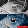 Car Gear Shift Head Knob Trim For Mazda CX-60 CX60 2024   Carbon Fiber ABS 3d Stickers Auto Vehicle Decoration