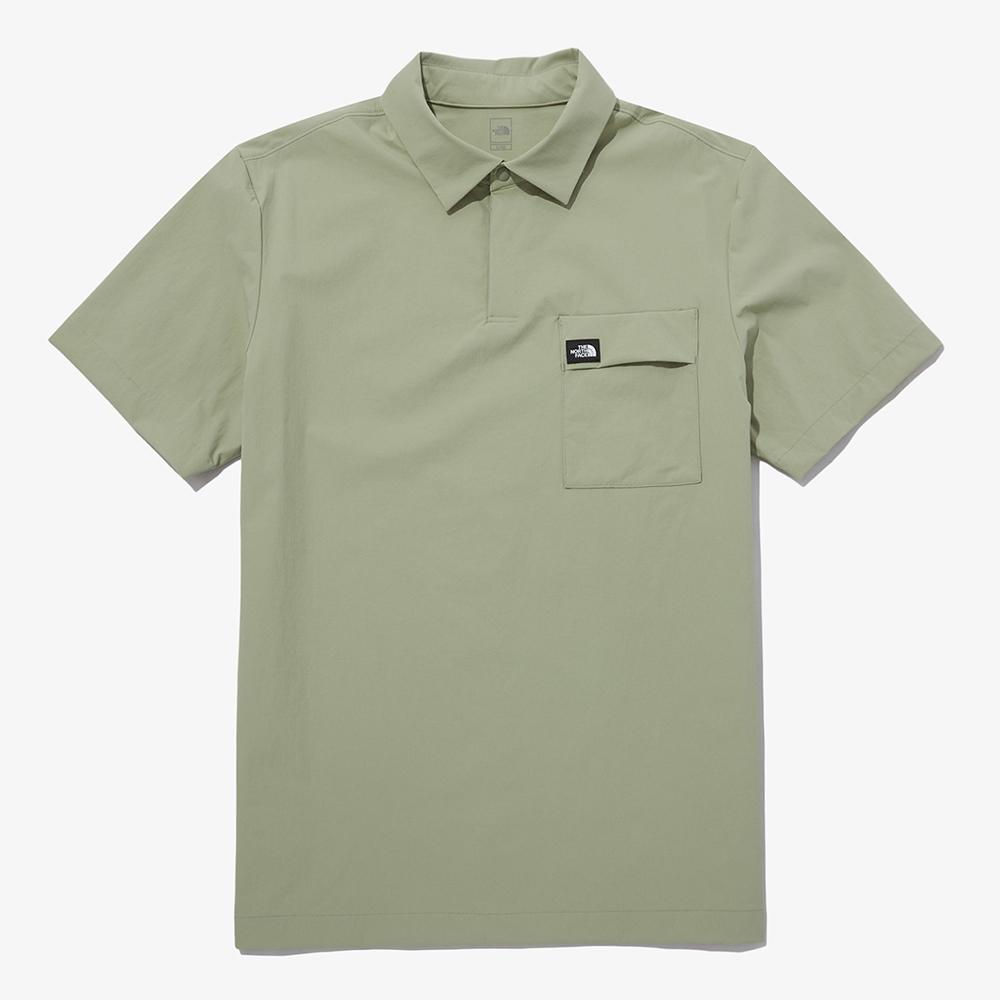 

THE NORTH FACE NT7PP00B Mens Day Allround Short Sleeve Polo Tshirt