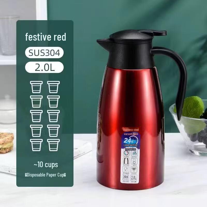 

abay Stainless Steel Insulated Thermos Kettle