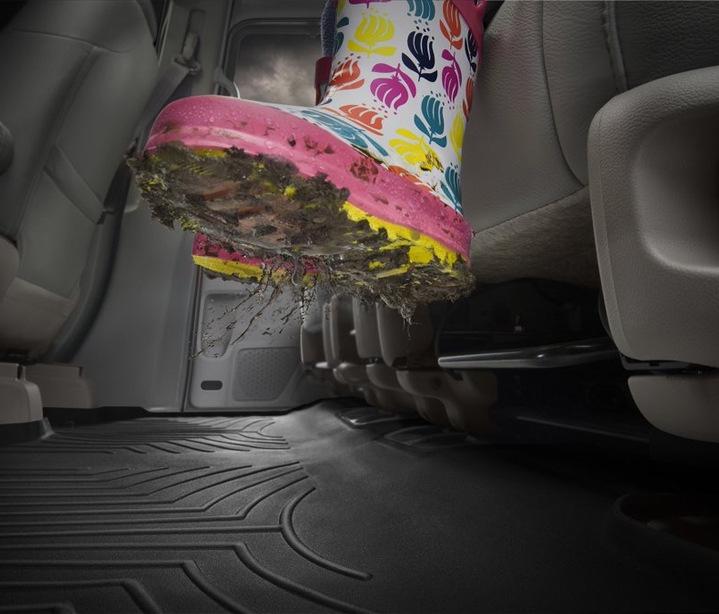 Eco-Friendly TPE Waterproof Non-Slip Floor Mats for New Dodge Ram