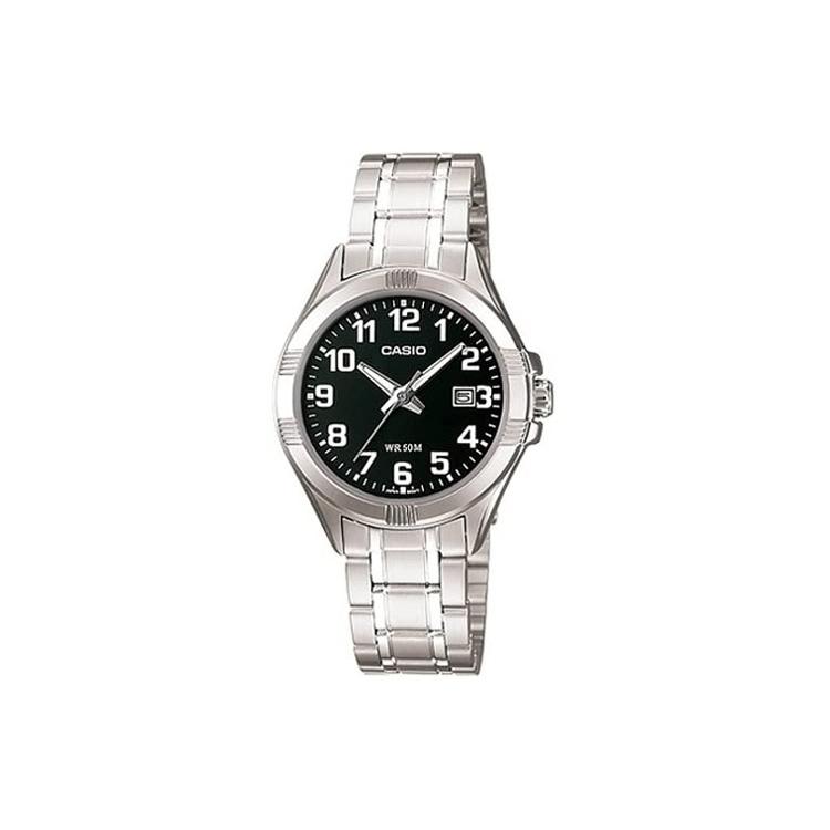 CASIO G Shock LTP 1308D 1B LTP-1308D-1BVDF Black Dial