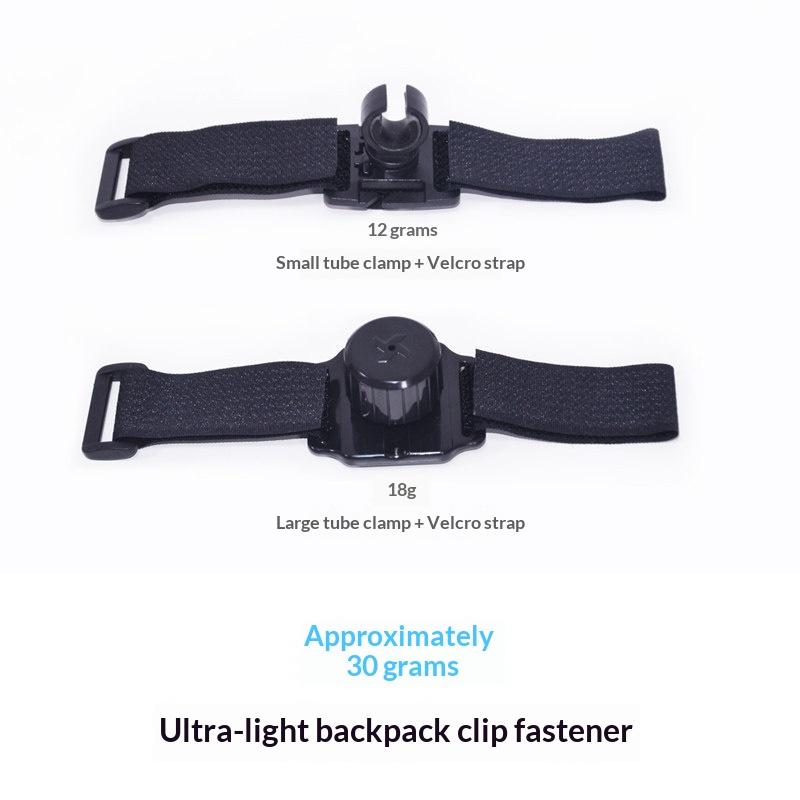 Rygsæk Paraply Clip Håndfri Letvægt Udendørs Vandring Fast Paraplyholder Enhed til Nem Trekking