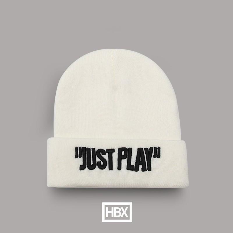 Star hat winter men's wool hat autumn and winter versatile pullover knitted hat warm pile cold hat women