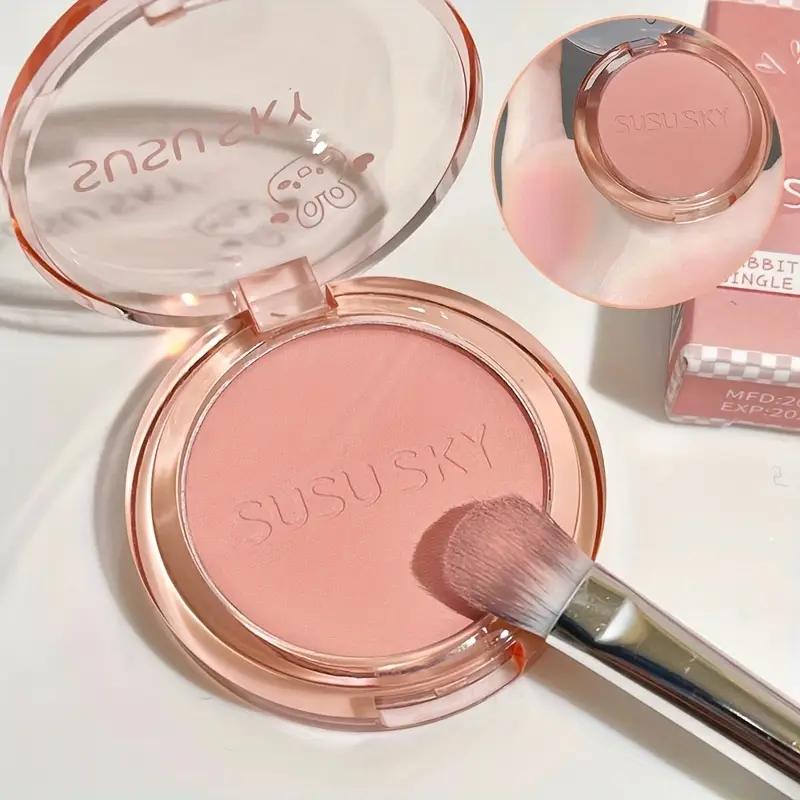 

Однотонные пудровые румяна Non-Puff — слегка высококачественные, со средней степенью покрытия, с естественным финишем, ягодные/розовые/красные оттенки для всех светло-бежевых тонов 04