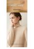 Women's Slim-Fit 100% Cashmere Turtleneck Sweater - Versatile Autumn/Winter Knitwear