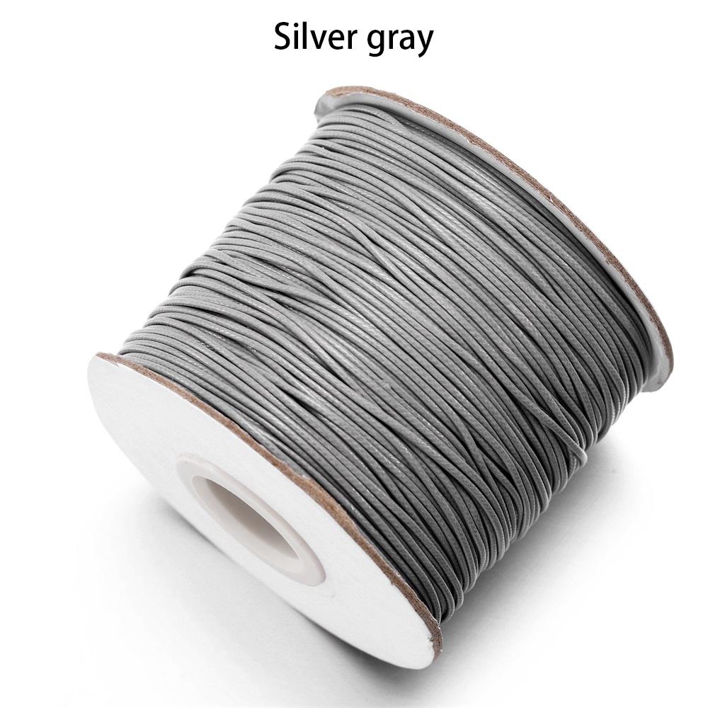 10m/lot 26 Color Leather Line Waxed Cord Cotton Thread String Strap Necklace Rope For Jewelry Making DIY Bracelet Supplies