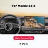 For Mazda EZ-6 EZ6  2024 2025 Tempered Glass Screen Protector Film Car Infotainment Radio GPS Navigation Dashboard Accessories