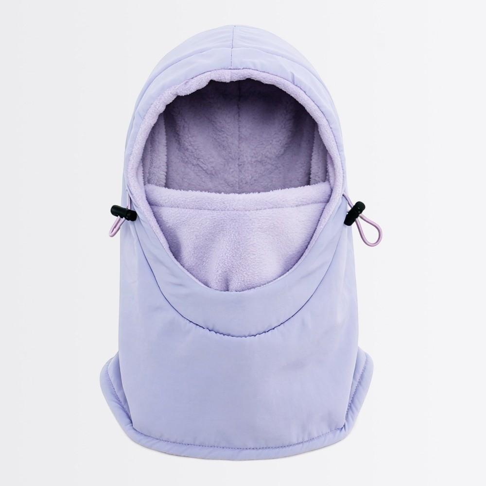 Windproof Winter Balaclava Hat Adjustable Drawstring One-piece Hat Scarf Soft Ear Protection Cap