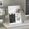Movable Magnetic Sticker Board Metal Plate Message Reminder Board Desktop Memorandum  Home
