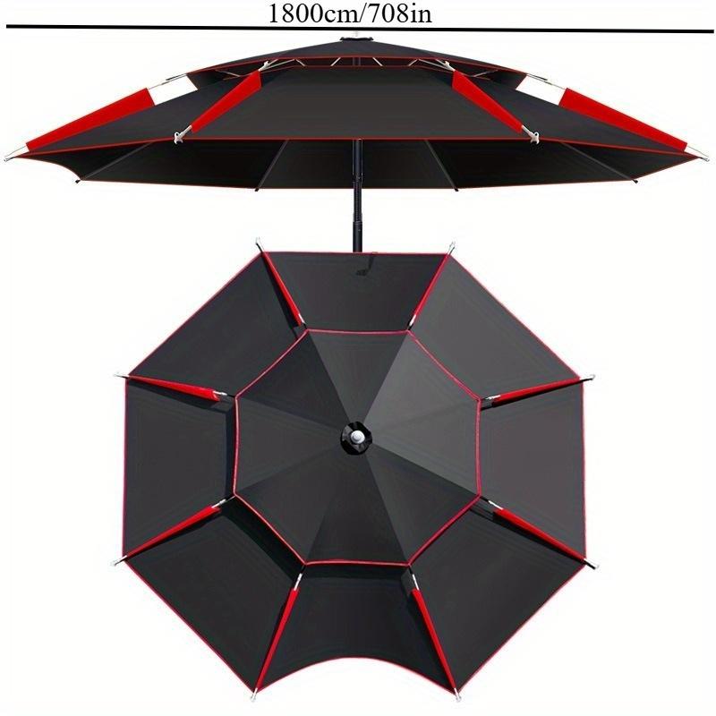 Folding Fishing Umbrella Enlarged, Fish Umbrella, Specially Designed for Fishing, Sun Protection and Rain Protection
