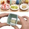 Strawberry Slicer Outdoor Camping Travel Fruit and Vegetable Platter Slicer Press Type Strawberry Banana Fruit Cutter Fruit and Vegetable Tool