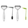 Spiral Cutter Peeler Set Stainless Steel Vegetable Spiralizer for Cucumber Carrot Ergonomic