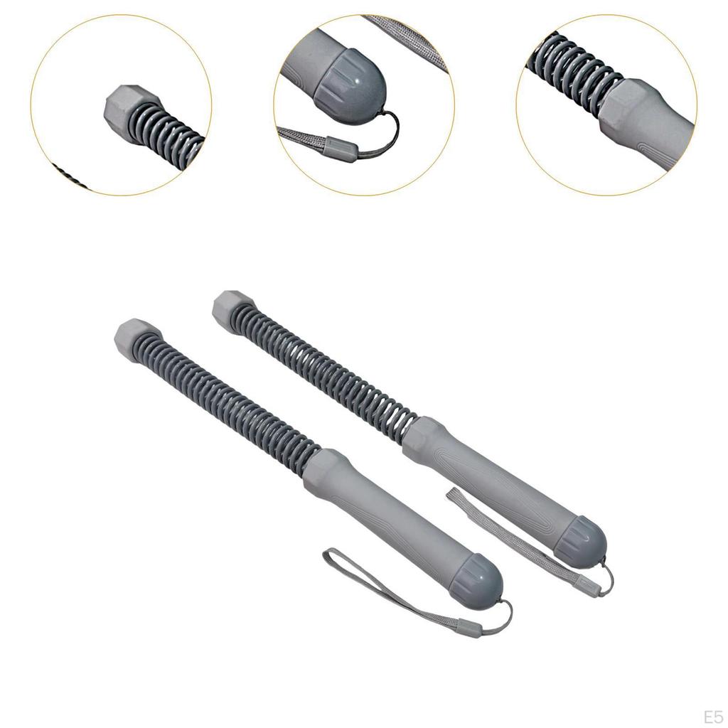 2x Bezlanová bojová lana Praktická pro domácí posilovnu Silový trénink Kancelář