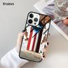 Puerto Rico Flag Phone Case For iPhone 17 Air 16 15 14 Ma Plus 11 12 13 Pro Ma Phone Cover Coque