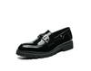 Men's British-Style Hidden Heel Patent Leather Shoes - Korean Trendy Casual & Versatile