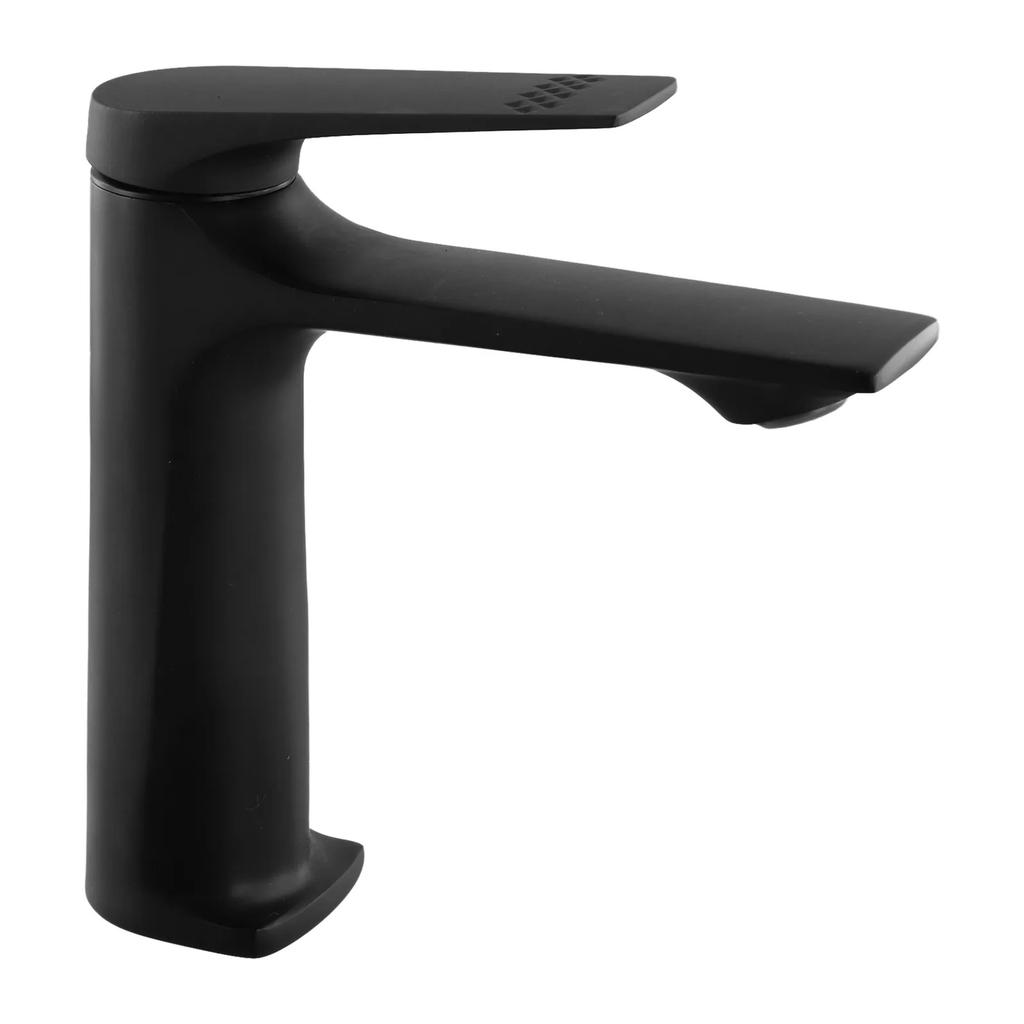 1 szt. Nowoczesna bateria umywalkowa z mosiężnym rdzeniem, jednouchwytowa bateria umywalkowa montowana na blacie, 6,5-calowa bateria mieszająca