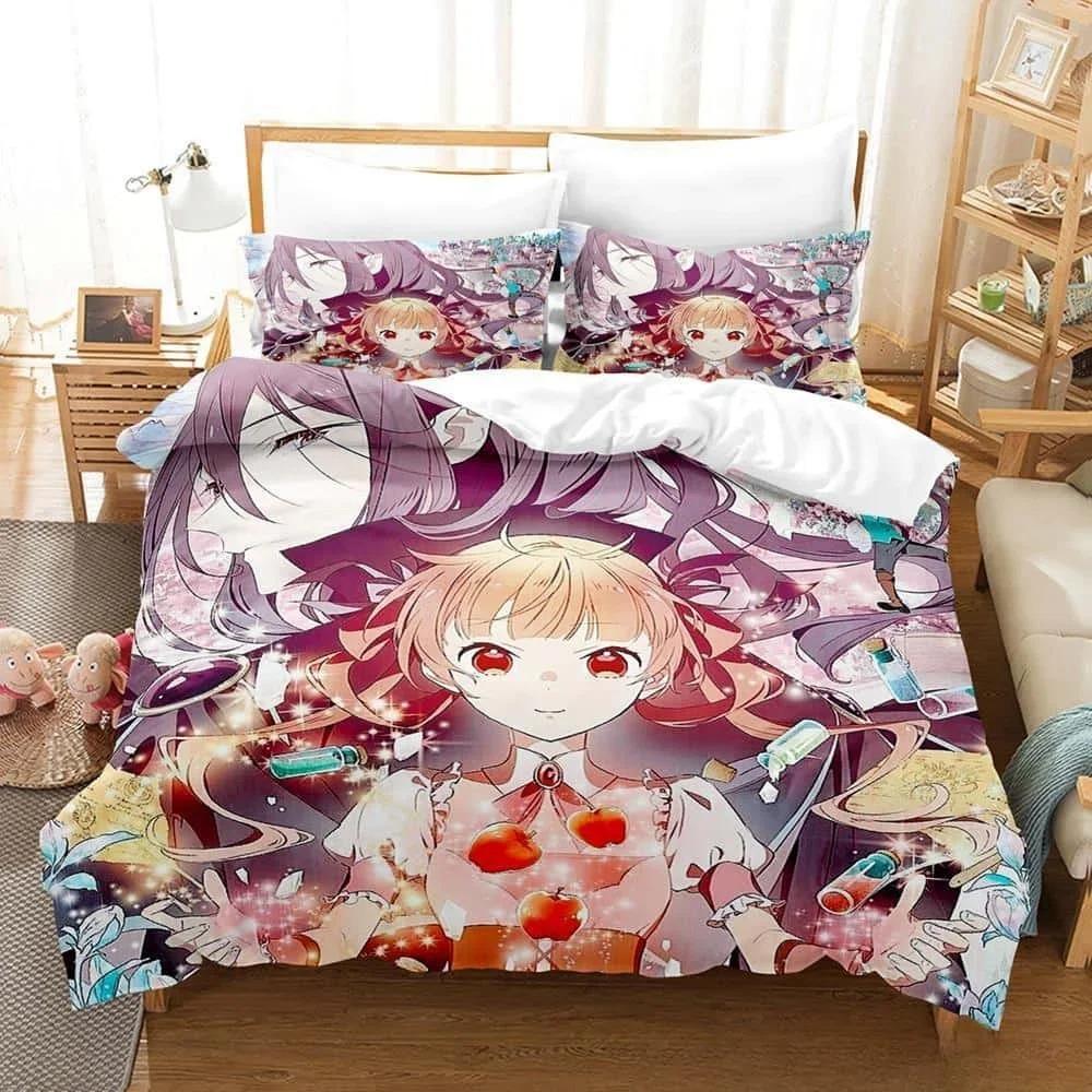 3D Print Anime Sugar Apple Fairy Tale Bedding Set Single Twin Full Queen King Size Duvet Cover for Adult Kid Bedroom