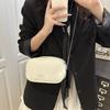Solid color casual small square bag summer popular new fashion simple trend chain shoulder messenger bag