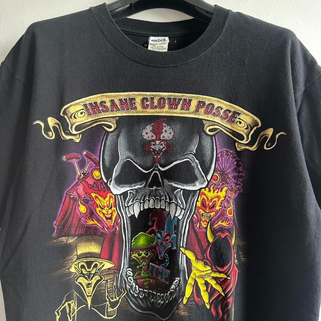 Insane Clown Posse Tee Shirt Black Color Reprint Shirt AN65300