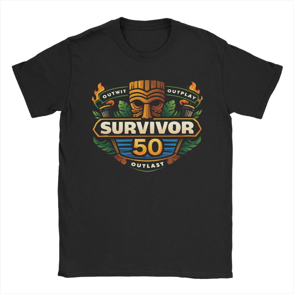 Unisex Women Survivor Season 50 T Shirt Cotton Graphic Print TShirt Clothing Outfits