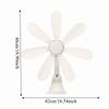 Strong Wind Portable Clip Fan Powerful Airflow Mini Quiet Fan Small Personal Cooling Fan  Bedroom