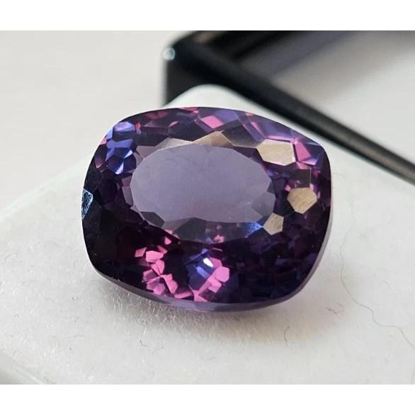 Alexandrite Color Change Natural 9-10 Ct Cushion Cut Fabulous Gemstone