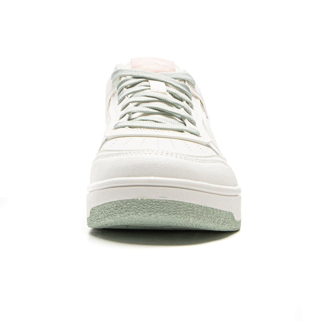 New LiNing Tianji Slip Resistant Cushioning Abrasion Resistant Lightweight Low Top Skateboard Shoes Women's Ivory AGCV090-2