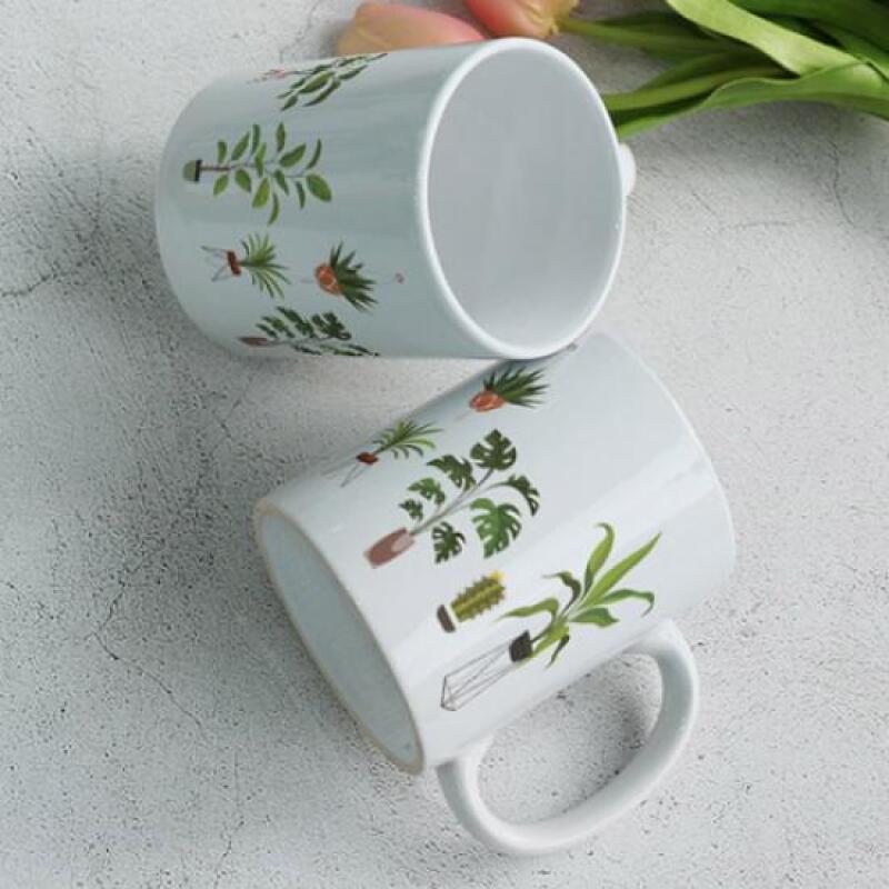 bh222-Design Mug 2p-Gardening 2