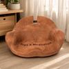 Meditation Cushion Contoured Seat Ergonomic for Yogi