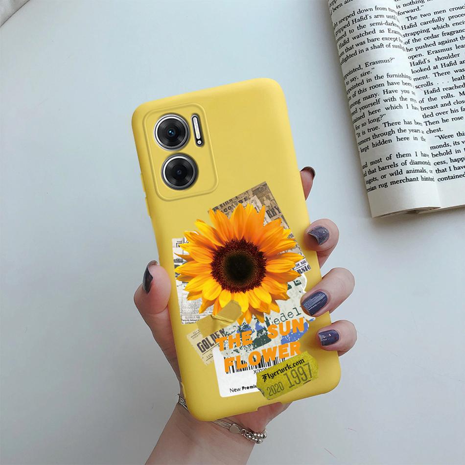 For Xiaomi Redmi Note 11E Case Cute Cactus Avocado Painted Phone Cover For Xiaomi Redmi 10 11 Prime 5G Note11E 11 E Coque Fundas