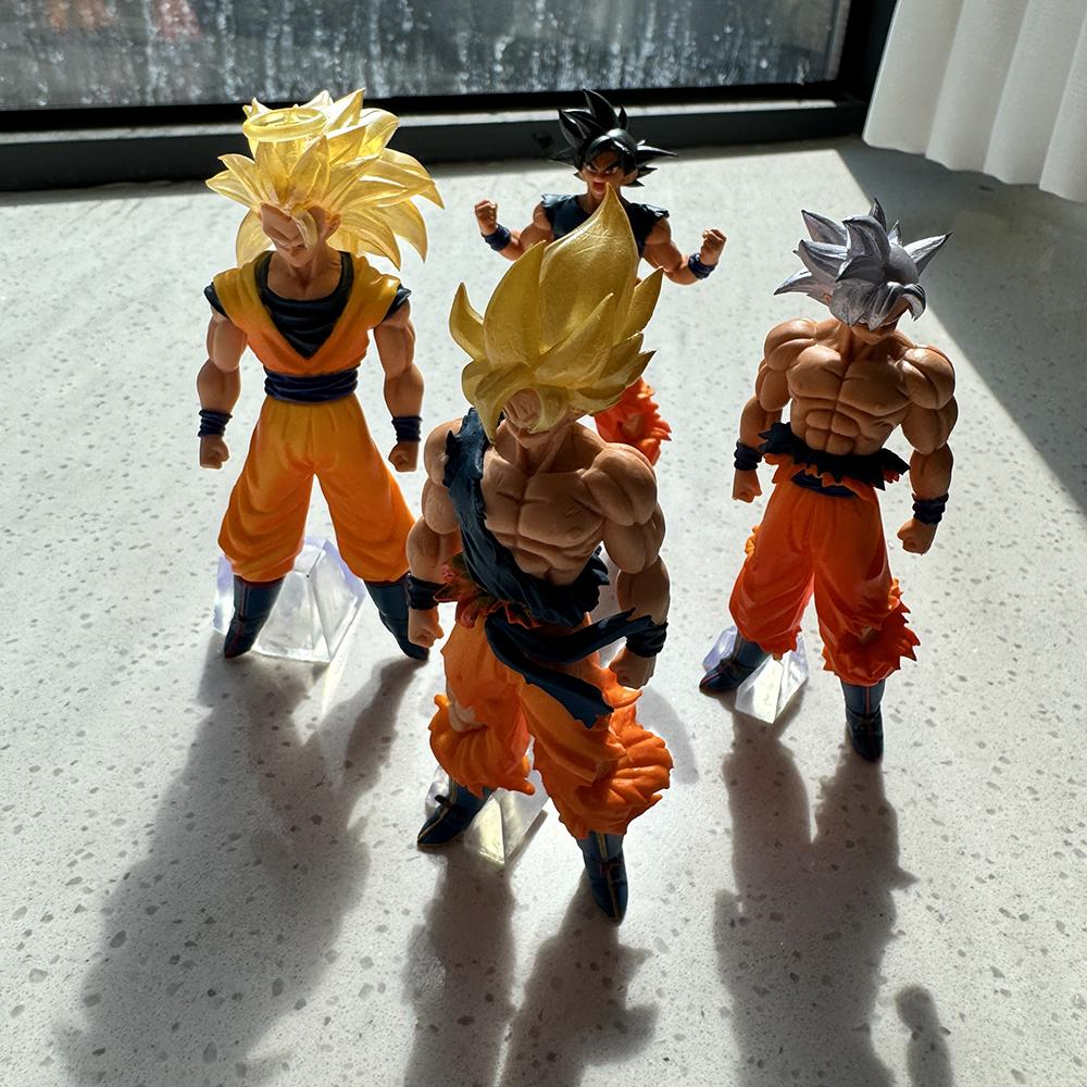 Original Dragon Ball HG Series Gacha Toys Son Goku Anime Figure Model Ornaments Toys