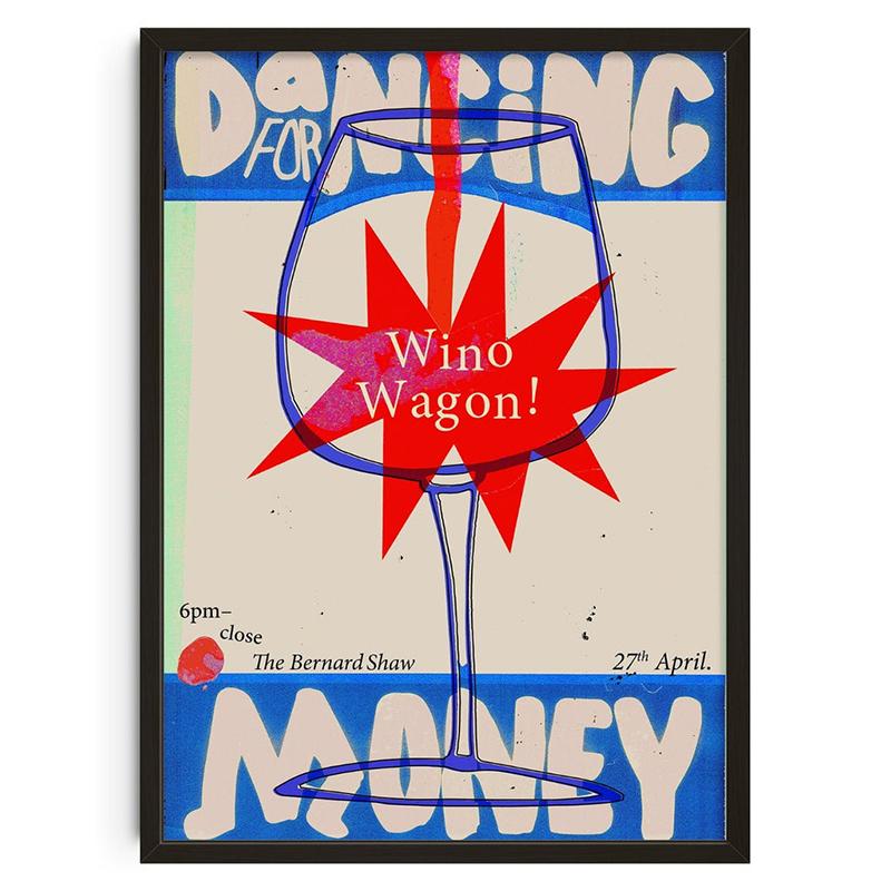 Vintage Abstract Classic Posters Retro Mind Maze Print Mid Century Wall Art Canvas Painting for Club Living Room Home Decor