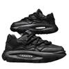 Four seasons can wear men's casual, comfortable and breathable solid color thick-soled lace-up versatile daily men's sports trendy shoes